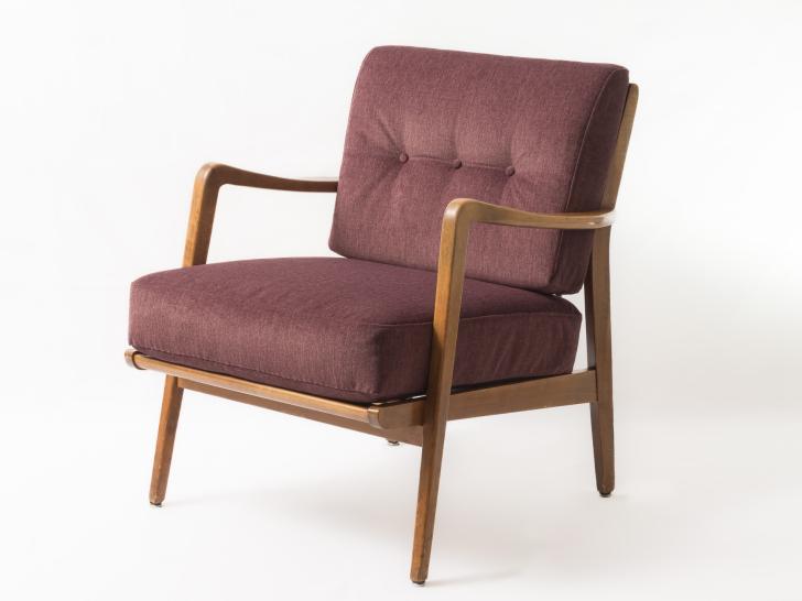 Fauteuil vintage style scandinave